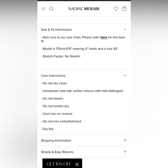 Elegant Black Skirt with Pearl Accents - Picture 12 of 14